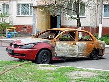 В Киевской области эпидемия поджогов авто
